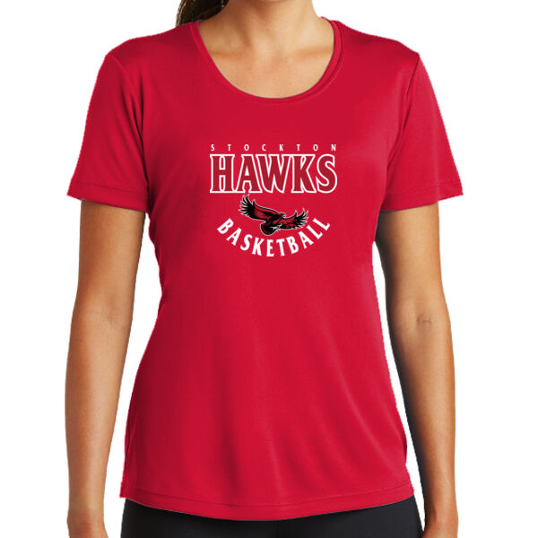 Stockton Hawks Basketball Ladies PosiCharge Competitor Tee Thumbnail